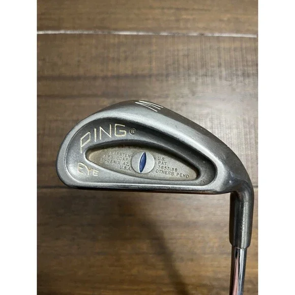 Ping Eye Blue Dot W Wedge RH - Cat's Eye Vintage - 36” JZ Stiff Steel Shaft - Picture 2 of 8
